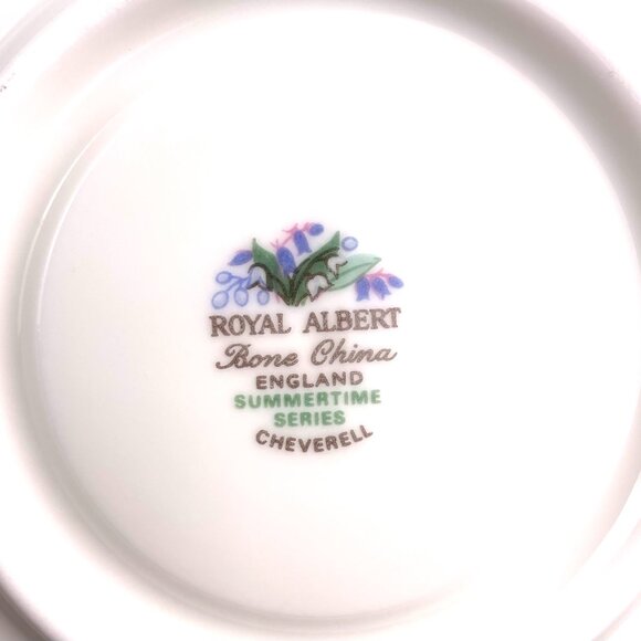 Royal Albert Bone China Tennyson Tea Cup & Cheverell Saucer England - Picture 6 of 11